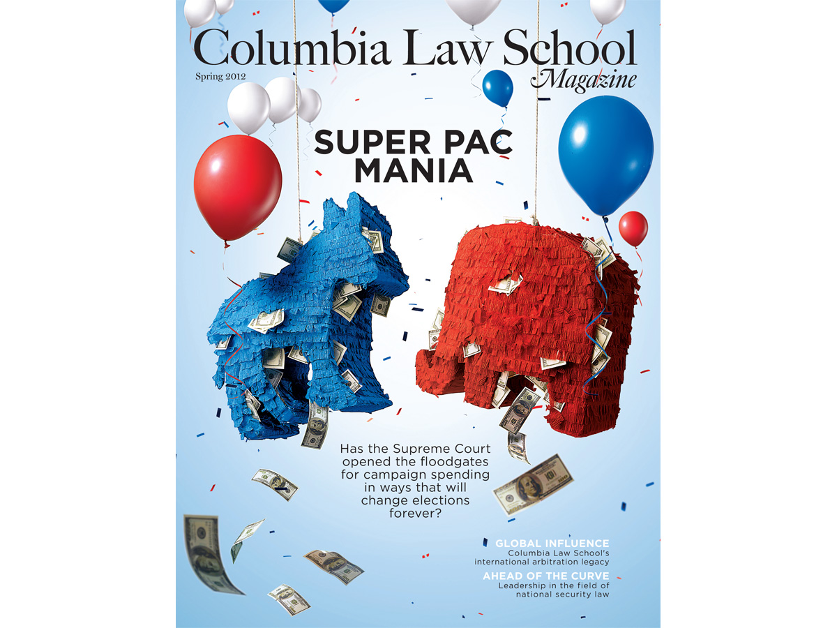 Columbia Law School magazine cover